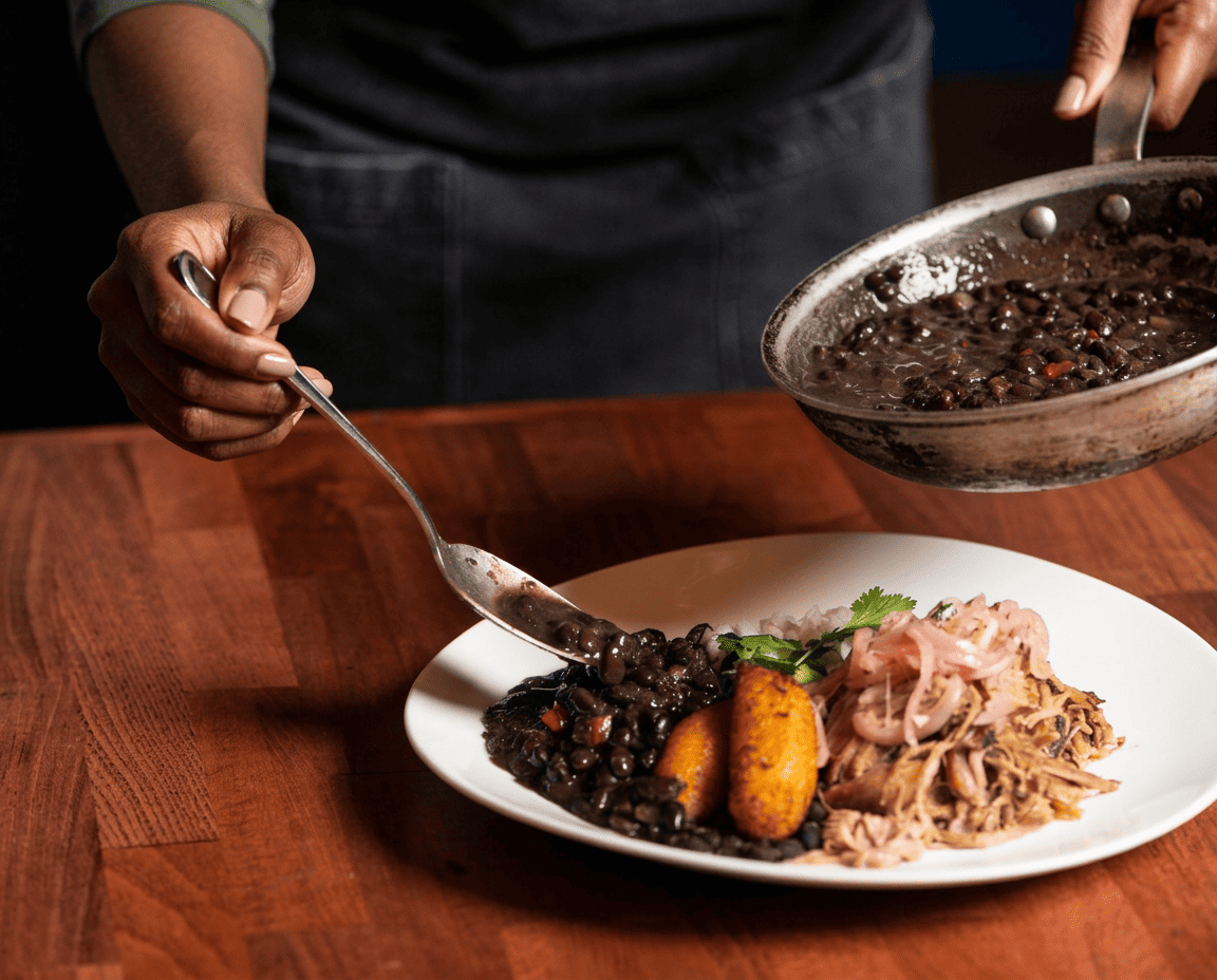 Private chef experience in a Turks and Caicos villa